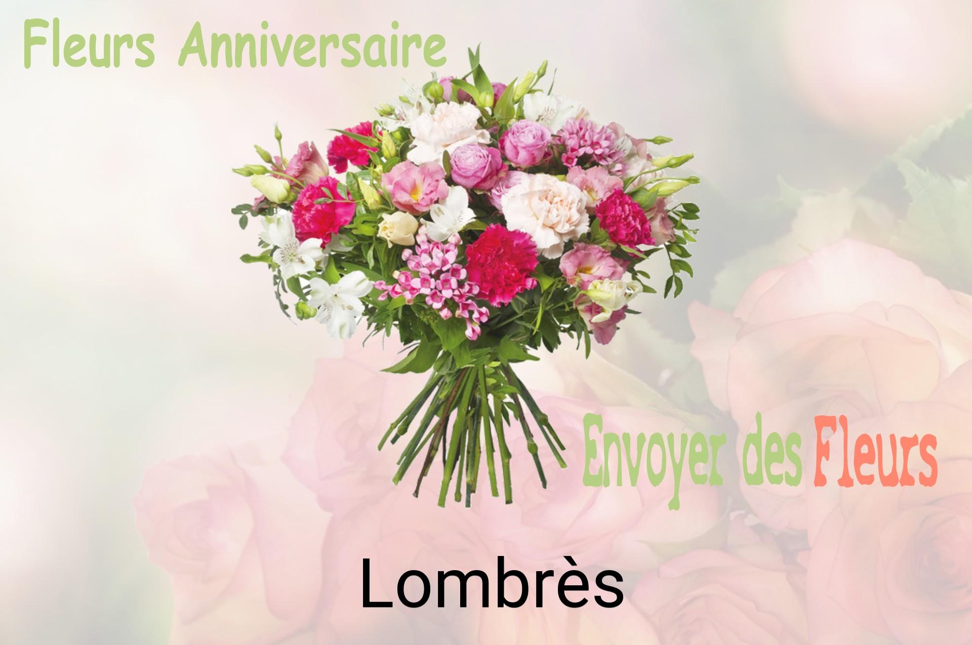 Bouquet de fleurs d’anniversaire livré à Lombrès